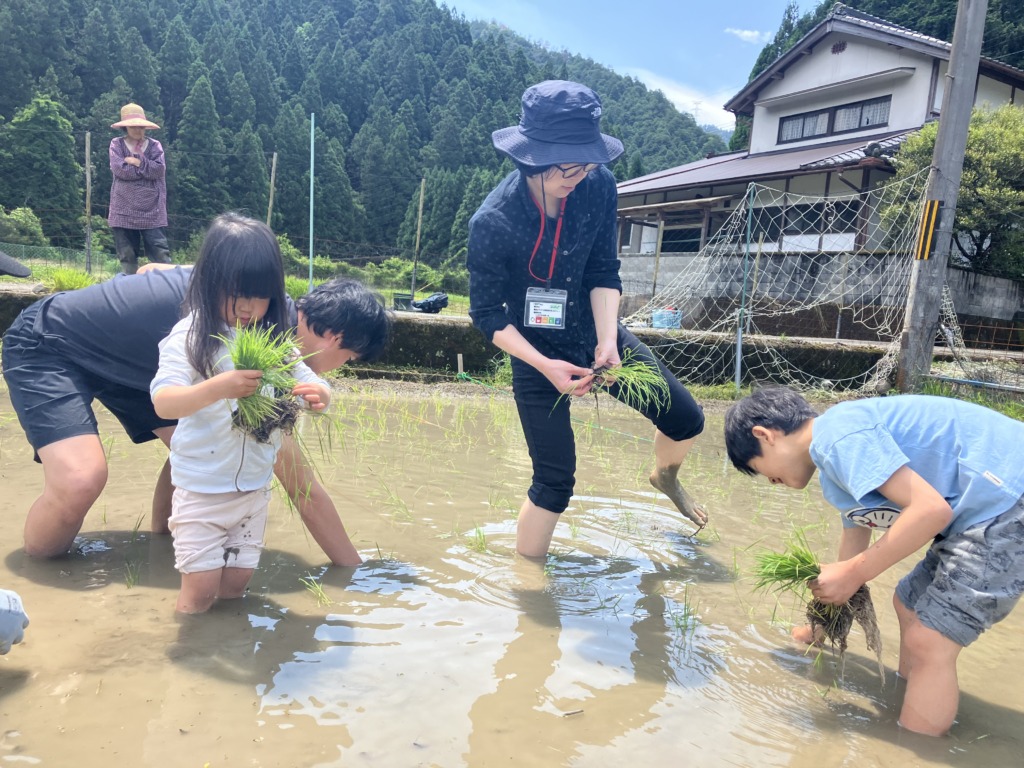 里山デイキャンプin吉野「田植え編」